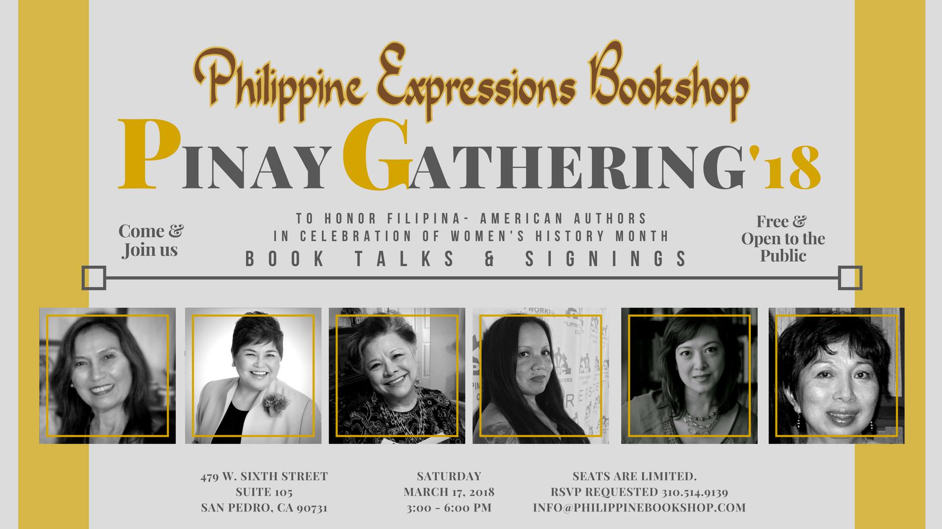 Philippine Expressions Bookshop event