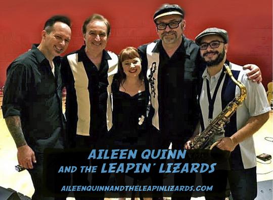 Aileen Quinn and The Leapin; Lizards