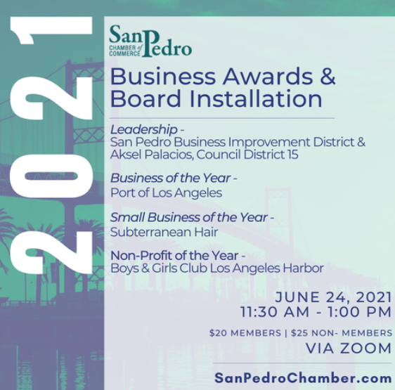 6-24 San Pedro Chamber of Commerce Business Awards and Installation