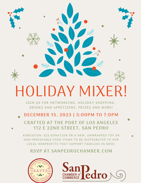 San Pedro Holiday Mixer at Crafted