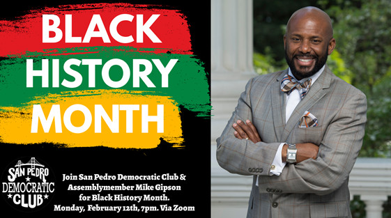 Zoom Meeting on Black History Month by Assemblyman Mike Gipson