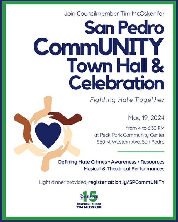 San Pedro Community Town Hall Celebration