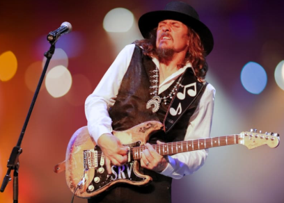 Roby Duron leads a fiery blues tribute to Stevie Ray Vaughan at the Grand Annex