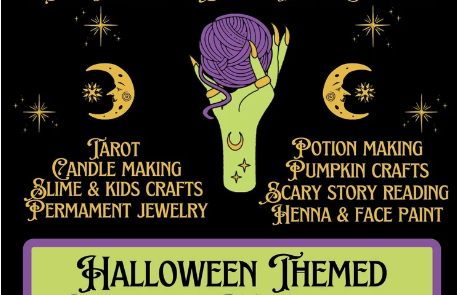 Halloween crafts at Crafted at the Port of Los Angeles