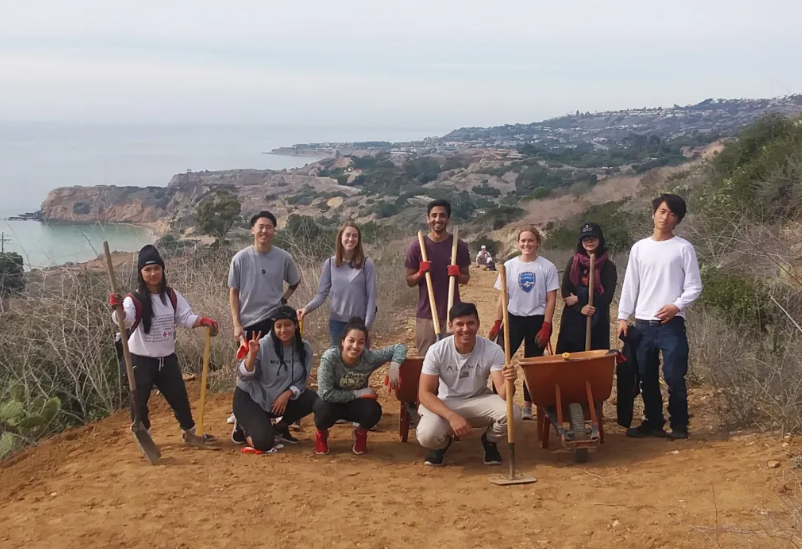 Rapid Response trail maintanence at White Point Nature Preserve