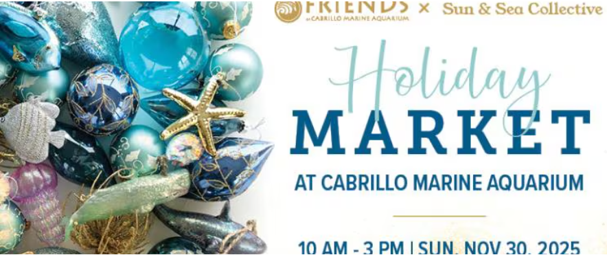 Cabrillo Marine Aquarium holiday sale