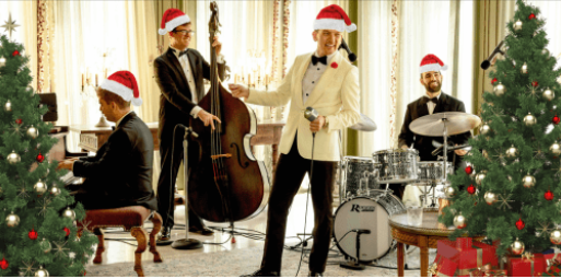 The Nightcaps Holiday Lounge performing at the Grand Annex