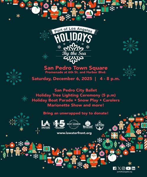 Holidays by the Seas at 6th St & Harbor Blvd