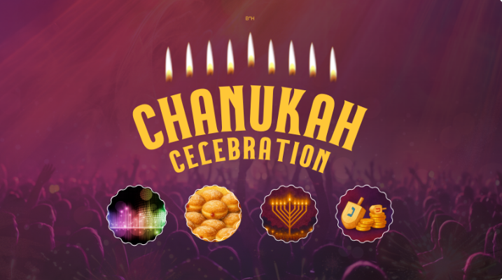 Chanukah candel lighting at the Promenade, Harbor Blve & 6th Street