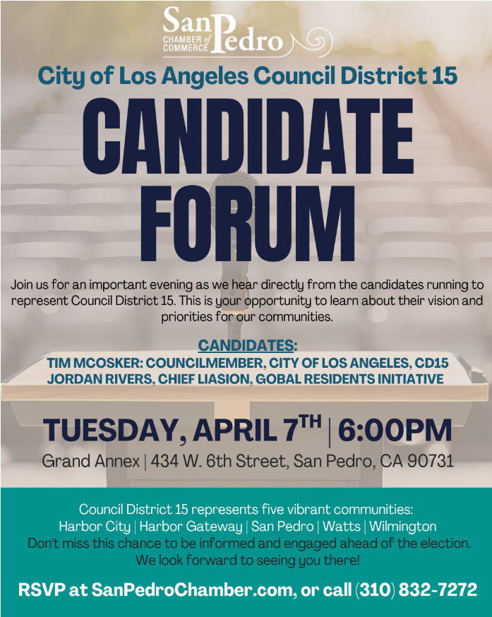 Candidate Forum for the Council District 15-Grand Annex