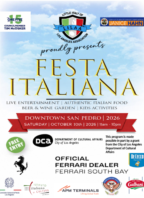 Italian Festa in downtown San Pedro